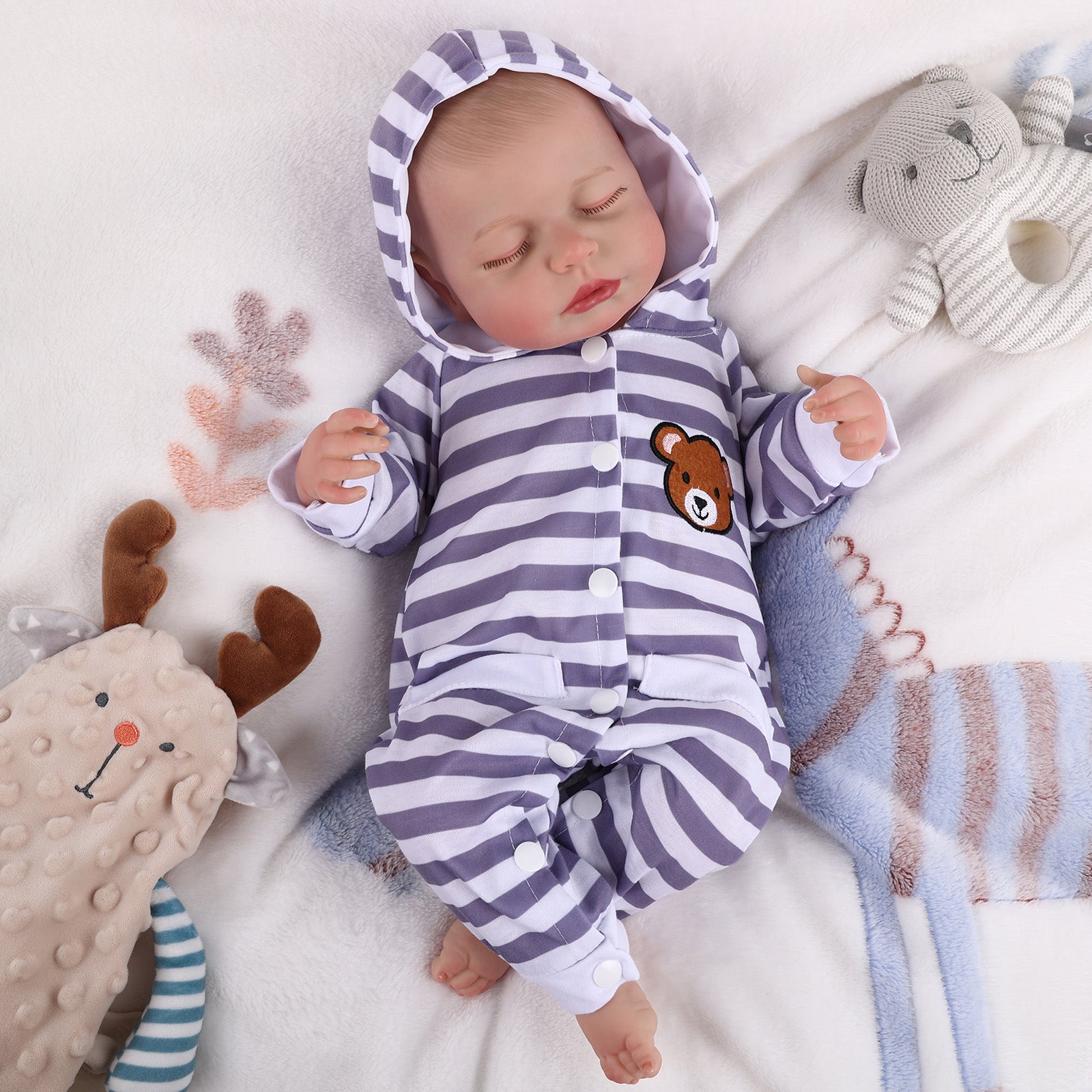 Babeside Lucy 20'' Cutest Realistic Reborn Baby Doll Boy