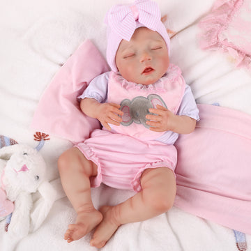 Babeside 20'' Realistic Sleeping Reborn Girl Doll Bella