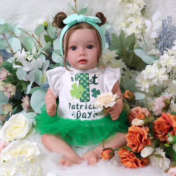 Babeside Daisy 20'' Awake Reborn Baby Doll Girl The Idyllic Princess Babies Looks Real St. Patrick's Day(Pre-Order, Ship Date: March 15）