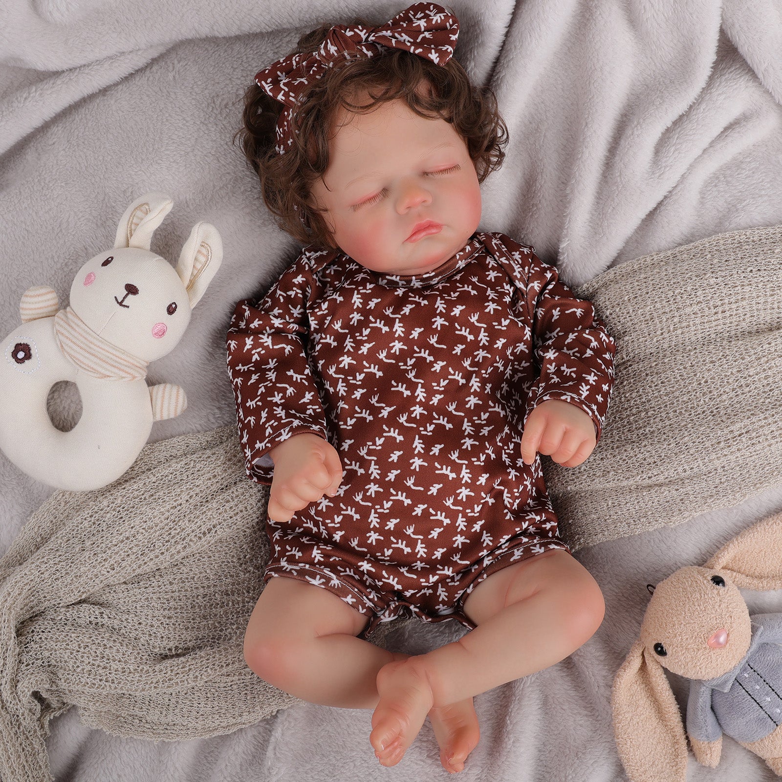 Babeside 20'' Lifelike Reborn Baby Girl Dolls Wynne