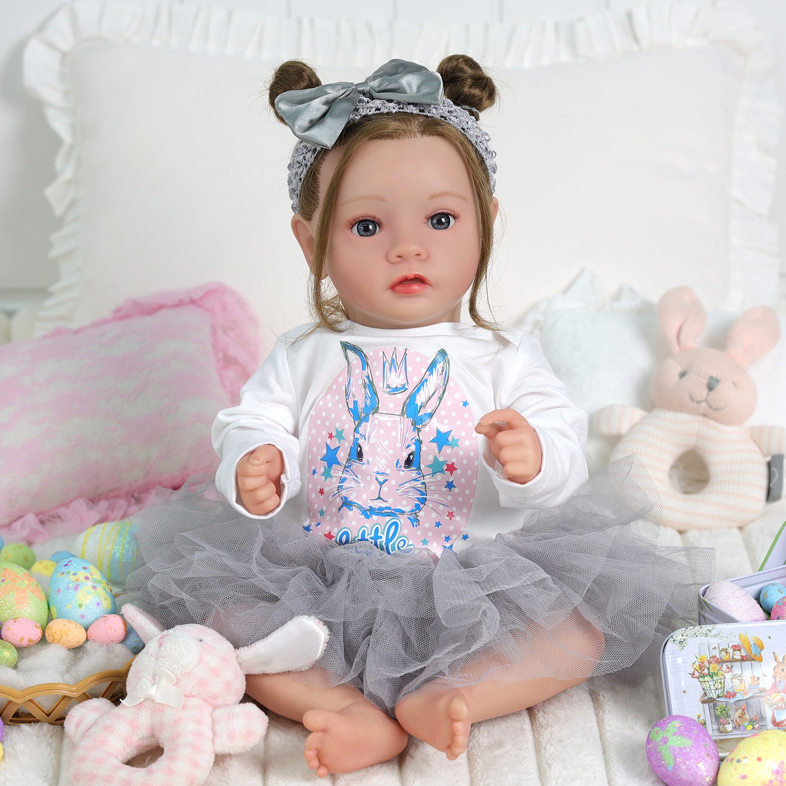 Babeside Daisy 20'' Reborn Baby Doll Princess Girl Lovely Easter