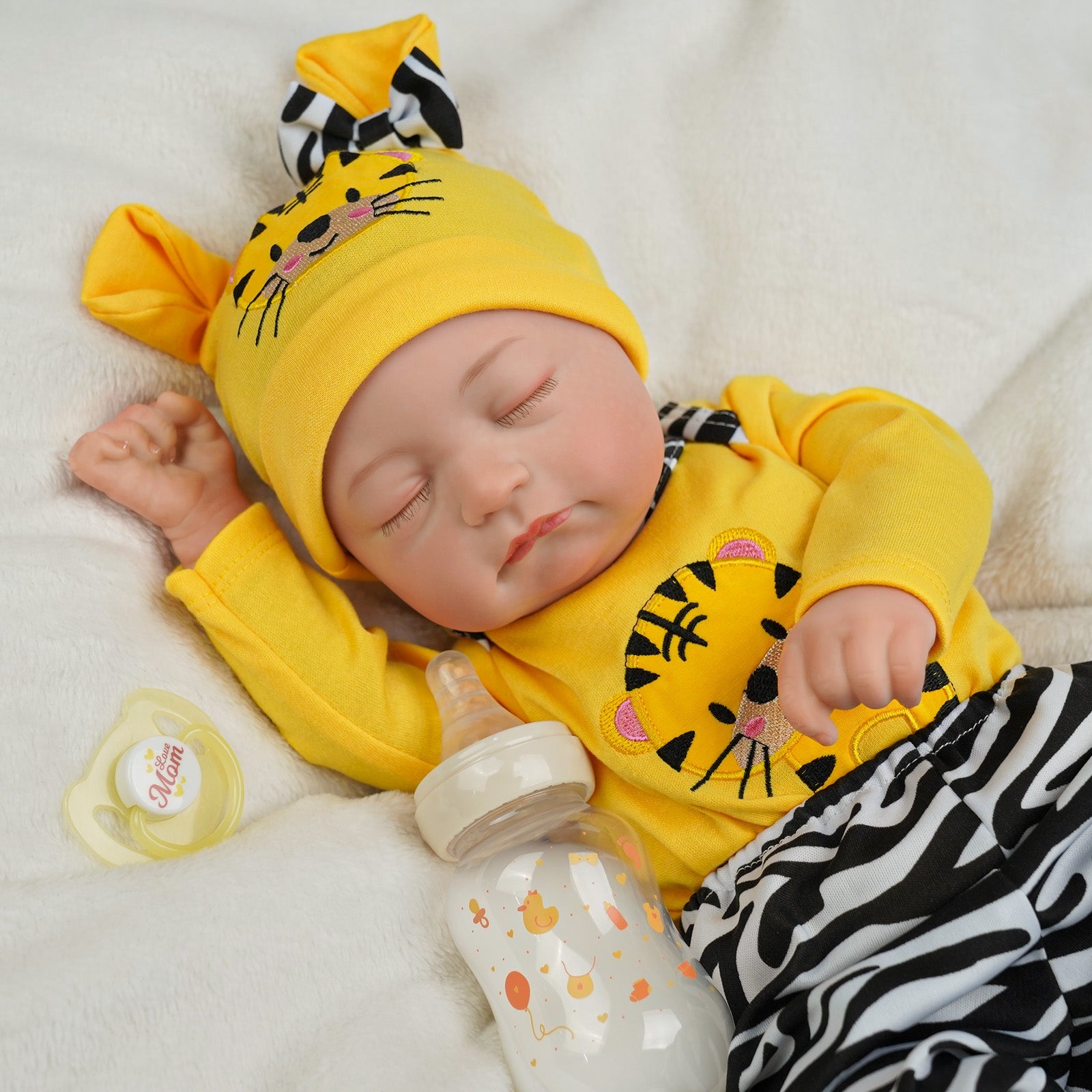 Babeside Connie 20'' Realistic Reborn Yellow Boy Doll