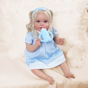 Babeside Stella 20'' Cutest Realistic Reborn Baby Doll Girl That Look Rea with Heartbeat Coos and Breath