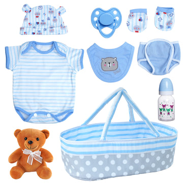 [Suitable for 17-22'' Dolls] Babeside Reborn Baby Essentials-9pcs Set