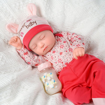 Babeside Connie 20'' Realistic Reborn Doll Flower Baby Girl with Heartbeat Coos and Breath