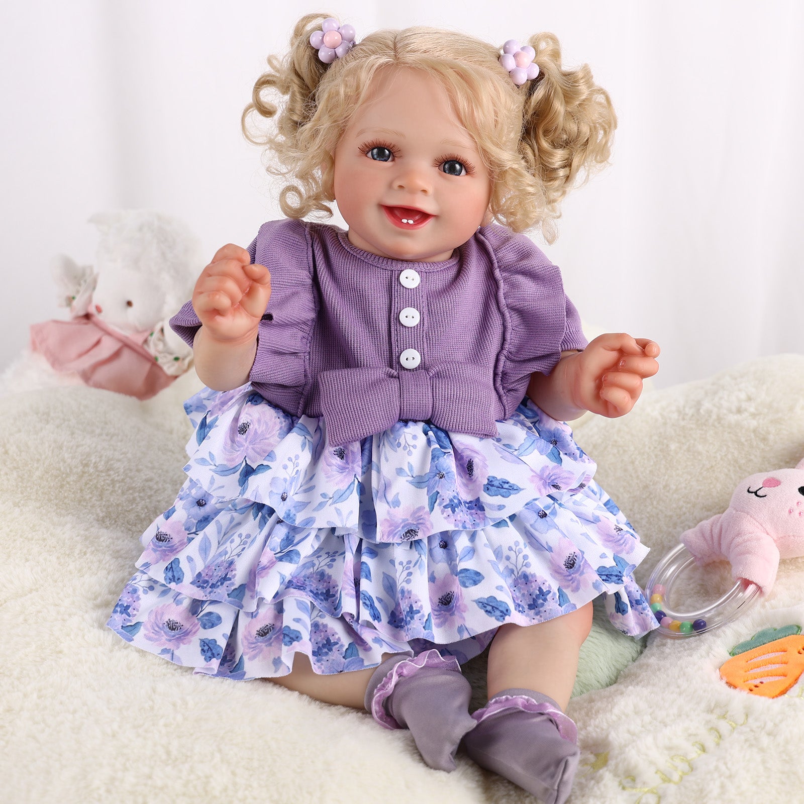 Babeside 20'' Lifelike Reborn Baby Dolls Girl Yaney