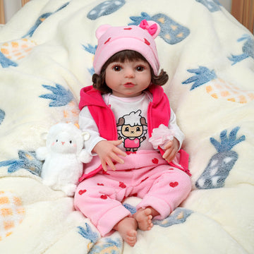 Babeside 20'' Cutest Realistic Reborn Baby Doll Pink Girl Elise