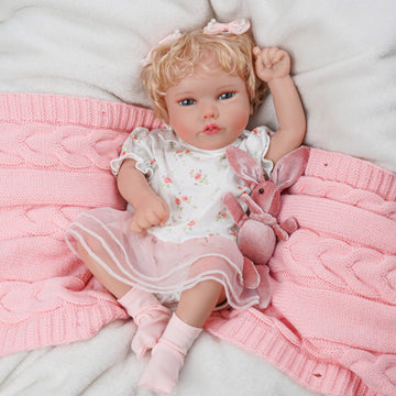 Babeside 20'' Cutest Realistic Reborn Baby Doll Girl Tori with Blonde Hair