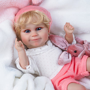 Babeside Maddy 12'' Realistic Blonde Reborn Baby Doll Infant Girl