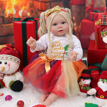 Babeside Stella 20'' Christmas Adorable Realistic Reborn Baby Doll Girl