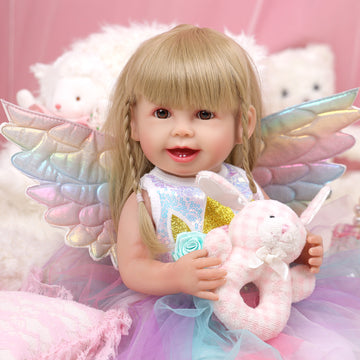 Babeside Cherry 22'' Realistic Reborn Baby Doll Princess Baby Adorable Girl Beautiful Angel