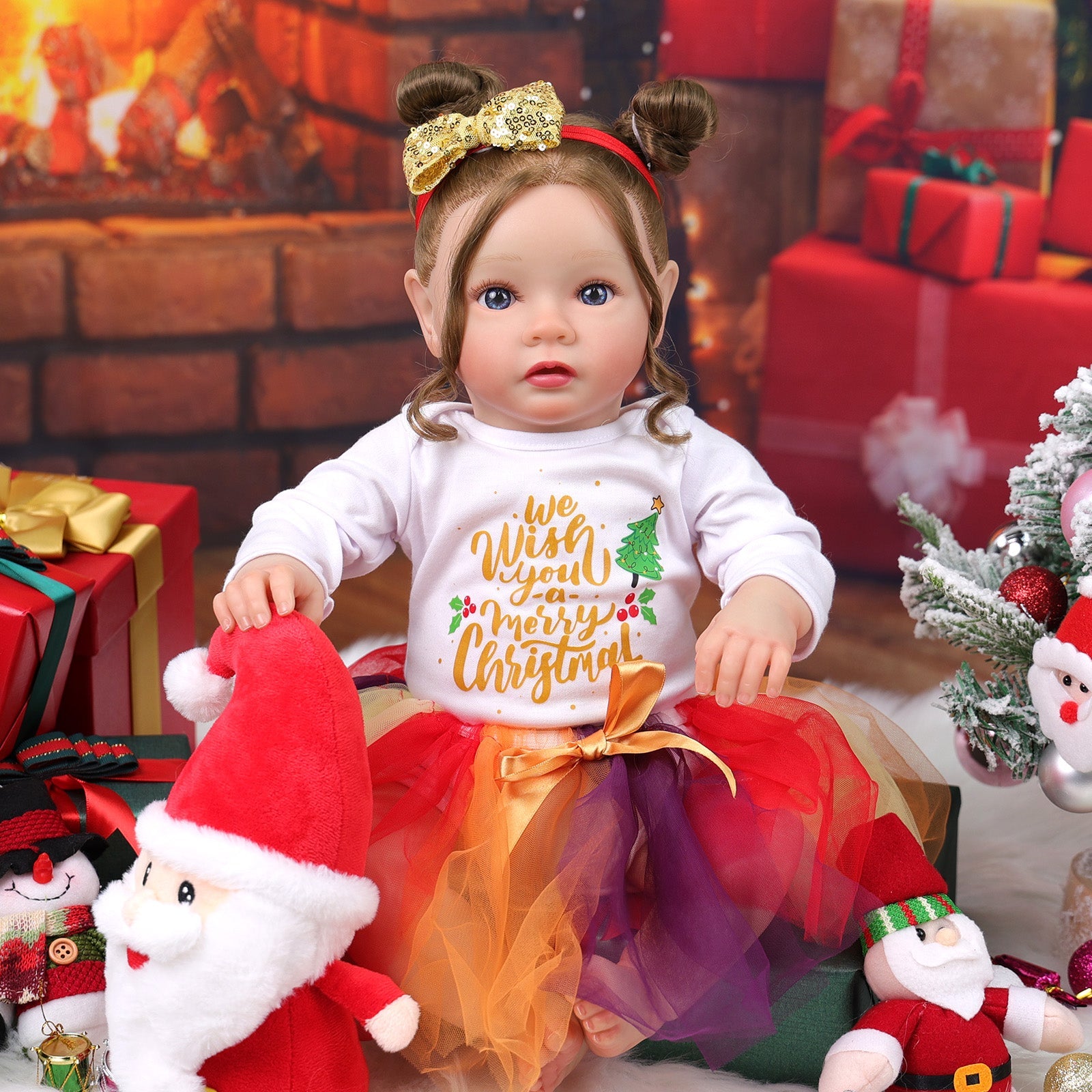 Babeside Stella 20'' Christmas Adorable Realistic Reborn Baby Doll Girl