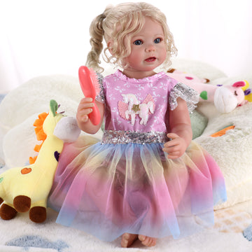 Babeside Stella 20'' Princess Baby Rainbow Girl