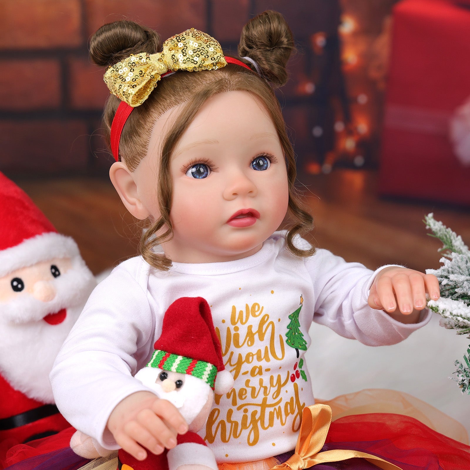 Babeside Stella 20'' Christmas Adorable Realistic Reborn Baby Doll Girl