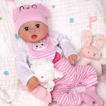 Babeside Bailyn 20'' Open & Close Eyes Realistic Reborn Baby Doll Adorable Girl