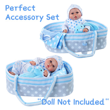 [It's a Boy!] for 12 inch Reborn Baby Clothing Essentials-8pcs Gift Set Accessories