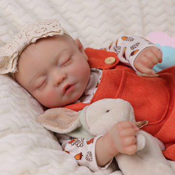 Babeside Suzy 17'' Reborn Baby Doll Girl Lifelike Sleeping Sweet Persimmon Lovely