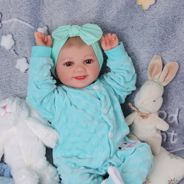 Babeside Sunny 17'' Reborn Baby Doll Girl Soft And Lovely Mint Sweetheart