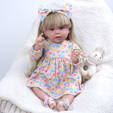 Babeside Stella 20'' The Sweet Dream Princess Baby Girl with Heartbeat Coos and Breath