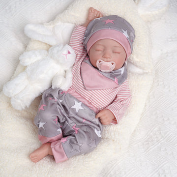 Babeside Connie 20'' Realistic Reborn Baby Doll Girl that Look Real with Heartbeat Coos and Breath