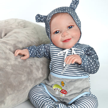 Babeside 20'' Cutest Realistic Reborn Baby Doll Boy Asher Looks Real