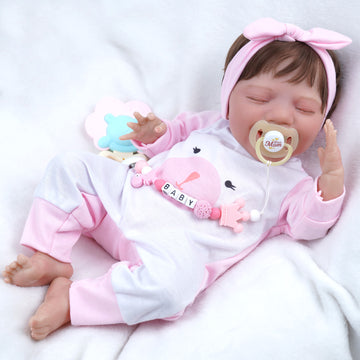 Babeside 20'' Cutest Realistic Blonde Reborn Baby Doll Girl Miley That Look Real